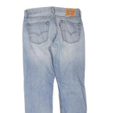 LEVI'S 511 Slim Womens Jeans Blue Regular Slim Denim Light W32 L30 Zip Cotton