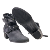 ECCO Ankle Boots Black Synthetic Womens UK 4