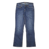 CARHARTT Womens Relaxed Fit Blue Denim Jeans W30 L29 Workwear Casual Zip