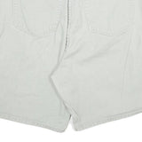 EDDIE BAUER Mens Shorts White Casual Cotton Blend XL W32 Classic Fit