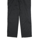 DICKIES Mens Cotton Black Regular Straight Trousers W40 L30 Workwear Zip Closure