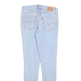 LEVI'S 711 Womens Jeans Blue Slim Skinny Denim Light W26 L30 Stretch Cotton