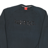 NIKE Mens Black F.C. Crew Neck M Cotton Blend Sweatshirt Casual Sportswear