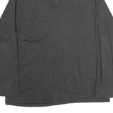 CHAPS Mens Grey 1/4 Zip XL Cotton Pullover Sweatshirt Casual