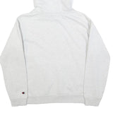 CHAMPION Mens White Hoodie M Crew Neck Cotton Blend Casual Pullover