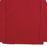 COLOSSEUM Mens Red Washington State Cougars Graphic T-Shirt L Long Sleeve Crew