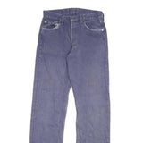 LEVI'S 501 Mens Jeans Blue Regular Straight Denim Medium W28 L32 Classic Button
