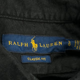 Ralph Lauren Shirt - Large Black Cotton
