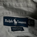 Yarmouth Ralph Lauren Shirt - Large Grey Cotton