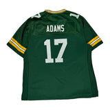 Green Bay Packers N.F.L. Football Jersey - Large Yellow Polyester