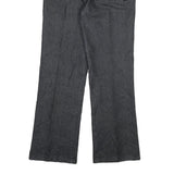 HAI BAO Womens Relaxed Jeans Denim Dark W28 L30 Cotton Blend Zip Pockets
