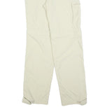 HIGH COLORADO Womens Beige Regular Fit Straight Trousers W28 L32 Outdoor Zip