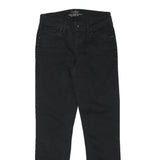 LEVI'S Womens Jeans Black Slim Skinny Denim W26 L28 Classic Zip Pocket
