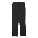 LEVI'S Womens Jeans Black Slim Skinny Denim W26 L28 Classic Zip Pocket