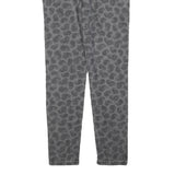 BERNA Womens Cotton Blend Grey Slim Slim Trousers W30 L30 Stylish Casual