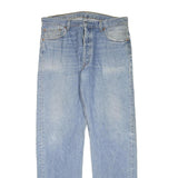 LEVI'S 501 Mens Regular Fit Straight Denim Light W36 L34 Classic Button Fly