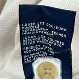 Tommy Hilfiger Polo Shirt - Medium Cream Cotton