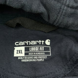 Carhartt Hoodie - 2XL Gray Cotton