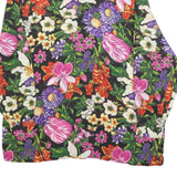 NYGARD Womens Black Floral Printed Shirt Long Sleeve Collared L Stylish