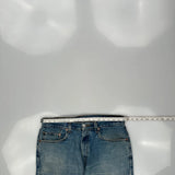 Levis 550 Jeans - 34W 32L Light Wash Cotton