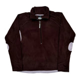 Nike Fleece - Large Brown Polyester