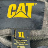 Cat Camo Hoodie - XL Gray Cotton Blend