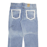 TNG Mens Blue Regular Fit Straight Denim Jeans W38 L30 Classic Cotton Blend Zip