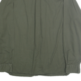FADED GLORY Mens Green XL Cotton Button Down Shirt Casual Workwear
