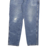 DICKIES Mens Jeans Blue Slim Straight Denim Medium W36 L30 Workwear Utility