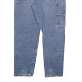 DICKIES Mens Jeans Blue Slim Straight Denim Medium W36 L30 Workwear Utility