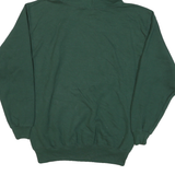 JERZEES Mens Green LHS Hawks Wrestling Pullover Hoodie M Cotton Blend