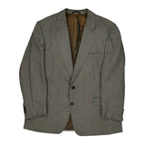 Burberry Checked Blazer - XL Multicoloured Wool