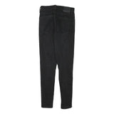 LEVI'S Womens Black Slim Skinny Denim W25 L27 Cotton Blend Zip Jeans