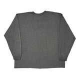 Nike Long Sleeve T-Shirt - 2XL Grey Cotton
