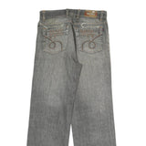 MR NEXT Mens Regular Fit Grey Denim Jeans W30 L29 Classic Style Zip Closure