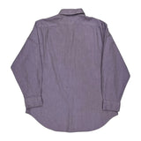 Philip Polo By Ralph Lauren Shirt - Large Purple Cotton