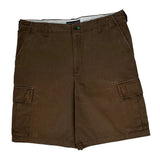 Tommy Hilfiger Cargo Shorts - 36″ Waist Brown Cotton