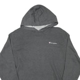 CHAMPION Mens Grey Pullover Hoodie XL Cotton Blend Casual Sportswear