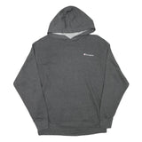 CHAMPION Mens Grey Pullover Hoodie XL Cotton Blend Casual Sportswear