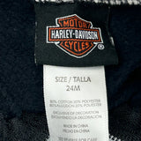 Age 24 Months Harley Davidson Hoodie - 3XS Black Cotton