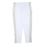 NIKE Mens Joggers White & Grey XL W34 L30 Regular Fit Tapered Leg Sportswear
