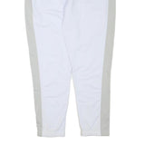 NIKE Mens Joggers White & Grey XL W34 L30 Regular Fit Tapered Leg Sportswear