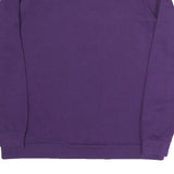 BENCH Womens Purple Crew Neck L Sweatshirt Cotton Blend Pullover Casual