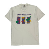 Fruit Of The Loom Graphic T-Shirt - Large White Cotton