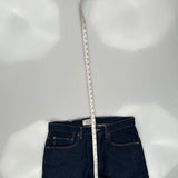 Levis Loose Straight Jeans - 34W 30L Blue Cotton
