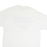 JERZEES Mens White Purdue University Mom Graphic T-Shirt XL Short Sleeve Crew