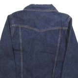 ARIZONA JEAN COMPANY Womens Blue Denim Jacket M Cotton Classic Button Closure