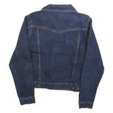 ARIZONA JEAN COMPANY Womens Blue Denim Jacket M Cotton Classic Button Closure