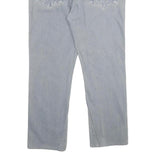 TIMBERLAND Mens Jeans Light Blue Regular Straight Denim W34 L30 Button Closure