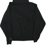 CHAMPION Mens Black W Warriors Pullover Hoodie L Cotton Sweatshirt